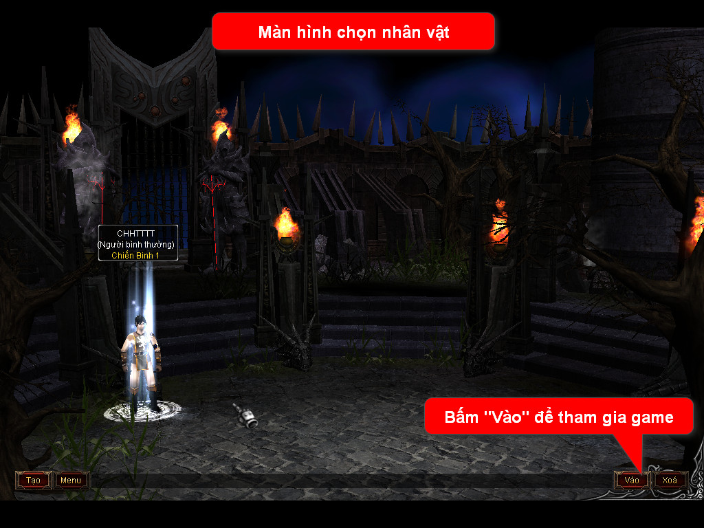Chức năng chính của Game MU Minh Long Chức năng chính của Game MU Minh Long